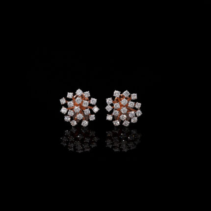 Lab Grown Diamond Snow Earrings