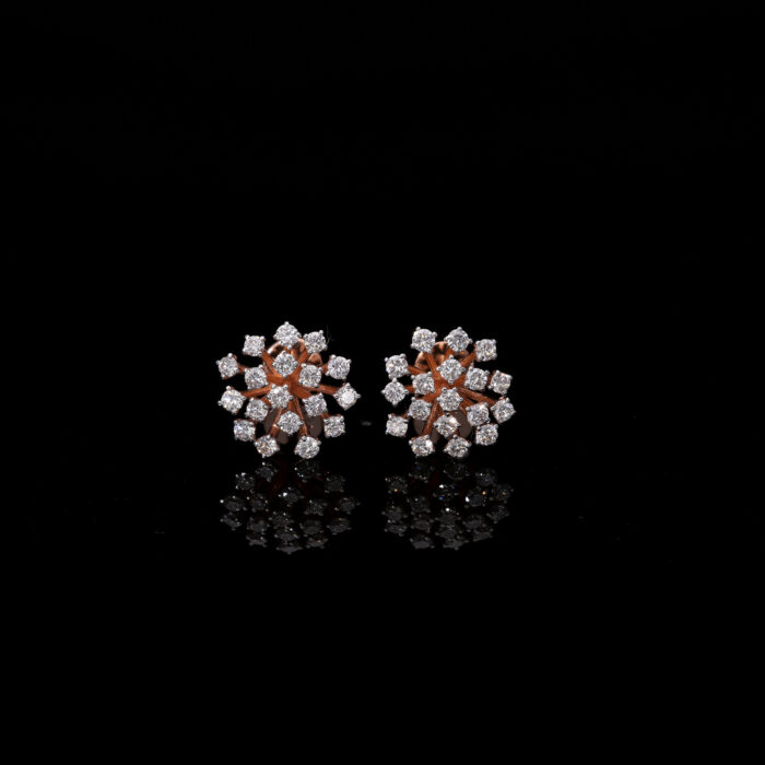 Lab Grown Diamond Snow Earrings