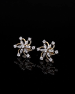 Swirl Lab Grown Diamond Earrings