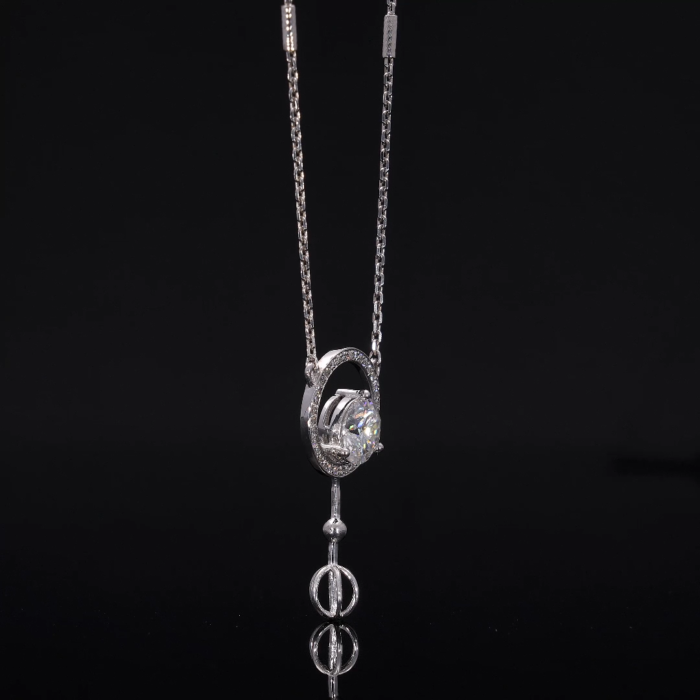 Halo Diamond Pendant for Her