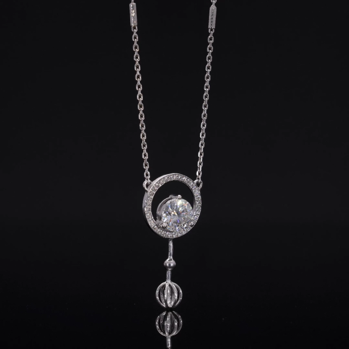 Halo Diamond Pendant for Her