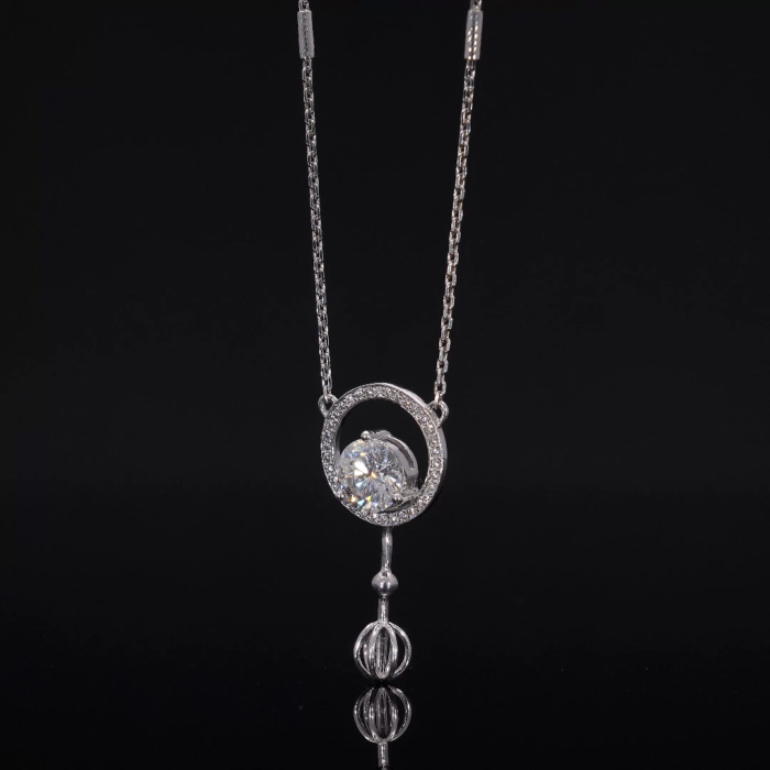 Halo Diamond Pendant for Her