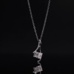 Radiant Cut Lab Grown Diamond Pendant