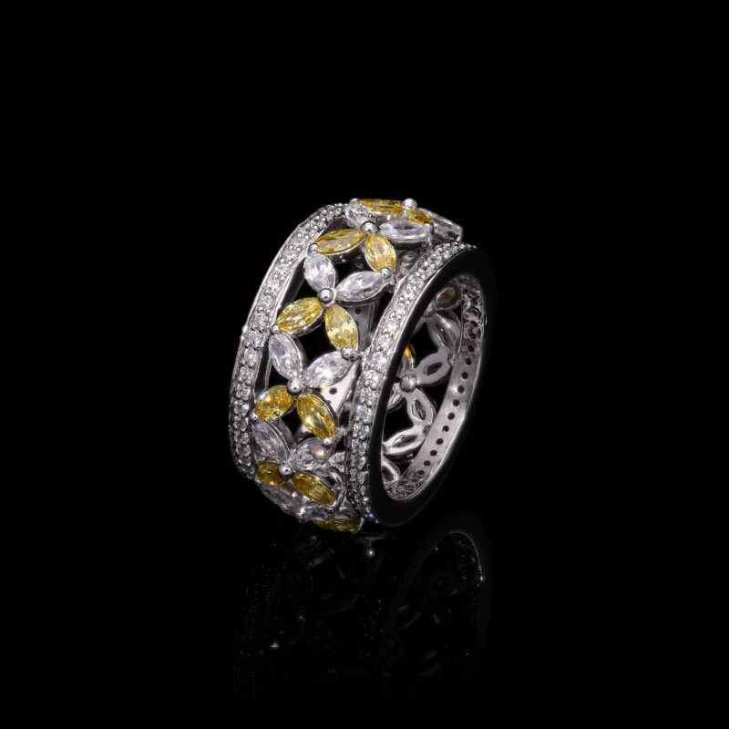 Fancy Marquise Diamond Band For Her