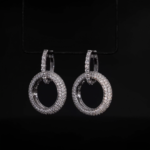 Iced-Out Diamond Earrings for Her