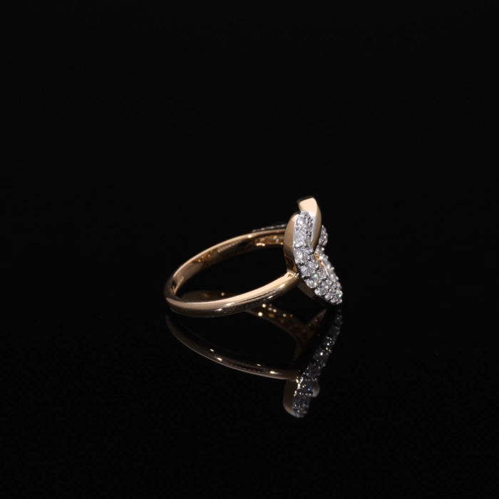 Lab Grown Diamond Infinity Heart Ring