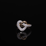 Lab Grown Diamond Infinity Heart Ring