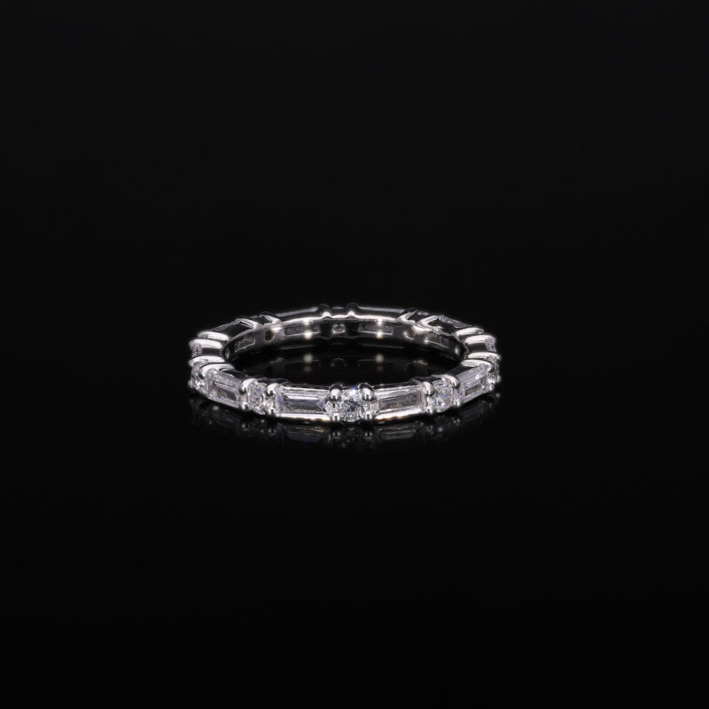 Baguette Cut Lab Grown Diamond Eternity Band