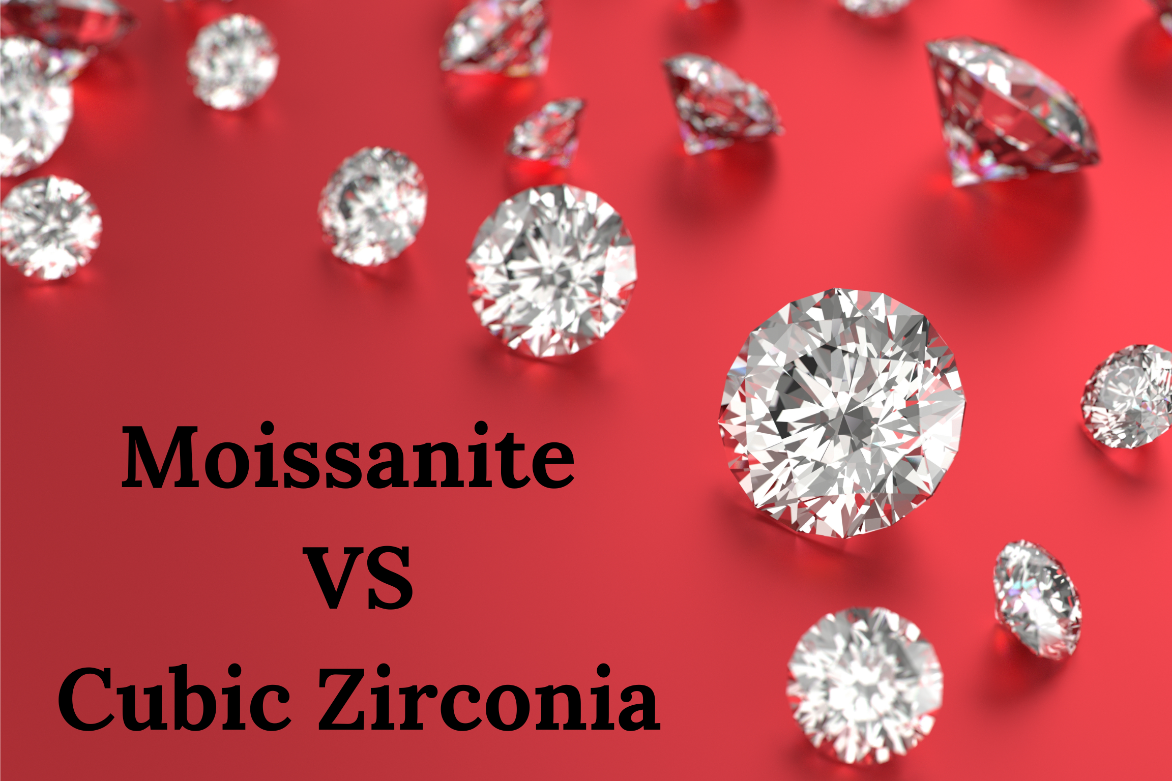 Moissanite vs Cubic Zirconia