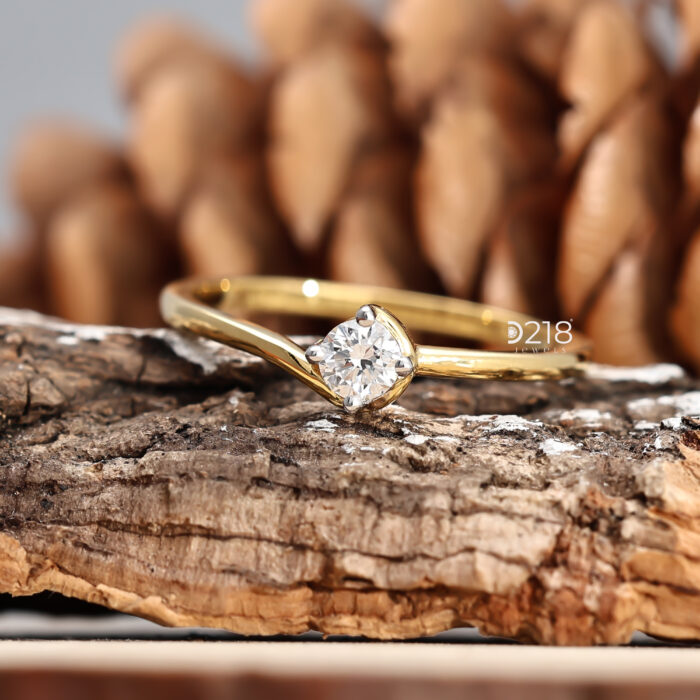 ainsley earhardt engagement ring for her solitaire ring round cut diamond ring 0.2 ct lab diamond ring engagement ring for her