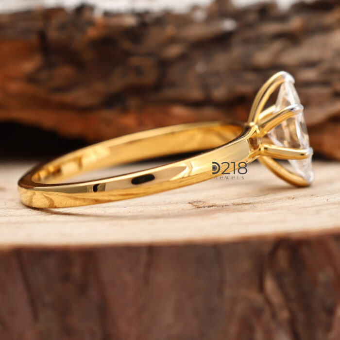 Dutch Marquise Cut Diamond Solitaire Engagement Ring vintage ring vintage engagement ring art deco ring antique cut diamond