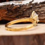 Dutch Marquise Cut Diamond Solitaire Engagement Ring vintage ring vintage engagement ring art deco ring antique cut diamond