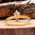 Dutch Marquise Cut Diamond Solitaire Engagement Ring vintage ring vintage engagement ring art deco ring antique cut diamond