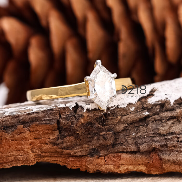 Dutch Marquise Cut Diamond Solitaire Engagement Ring vintage ring vintage engagement ring art deco ring antique cut diamond