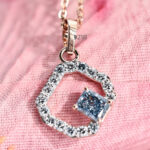 Radiant Cut Halo Lab Grown Diamond Pendant