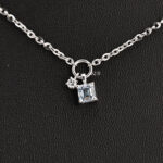 lab grown diamond pendants