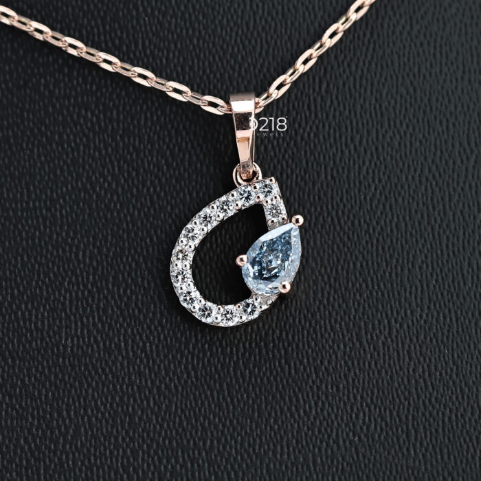 lab grown diamond pendants