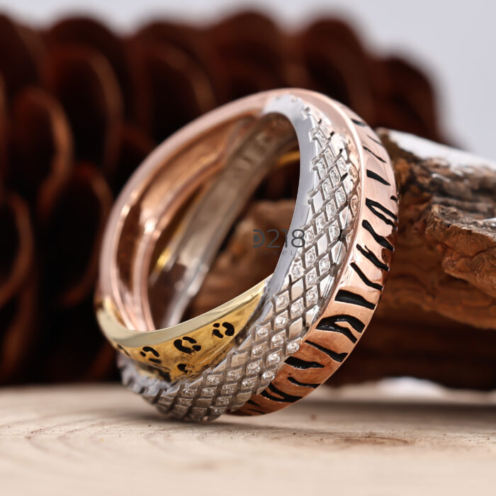 nature inpsired diamond ring