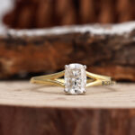Cushion Cut Lab Grown Diamond Ring