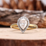 halo ring, halo engagement ring wedding ring diamond rings for women Diamond Rings for Women Online