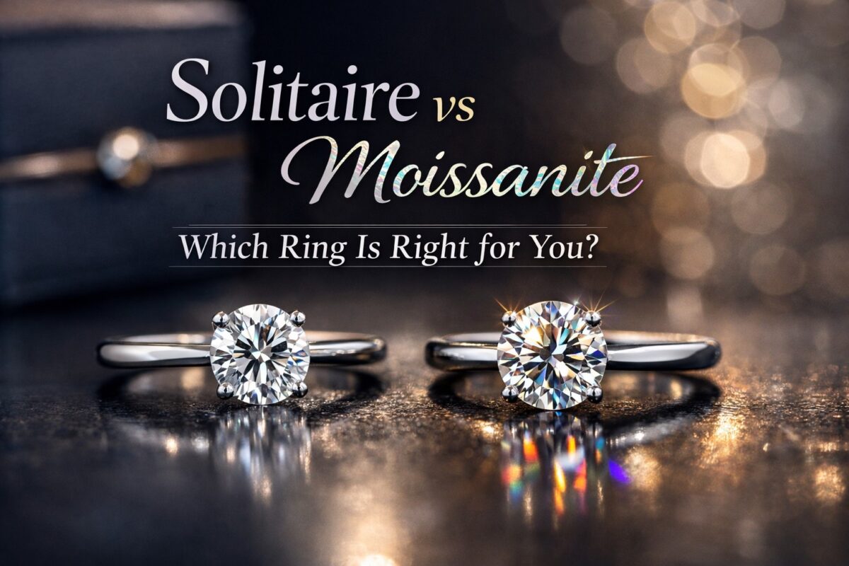 Solitaire vs Moissanite: Which Ring Is Right for You?