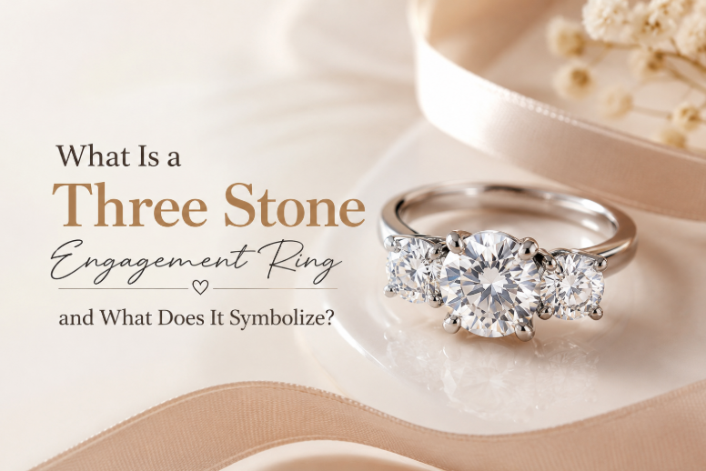 Three Stone Engagement Ring